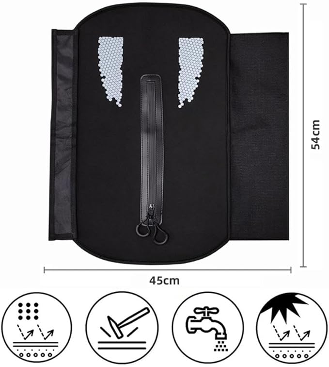 Lixada Bike Handlebar Protector Cover Dustproof Waterproof Handle Bar Cover Universal E-Bike Handlebar Cover Handle Bar Maintenance Cover for Road Bike Cycling Equipment