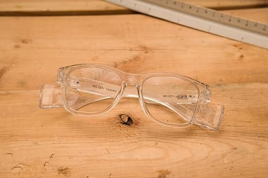 MAGID Y50 Safety Glasses, ANSI Z87.1, Anti-Fog UV Protection, Clear Lens, Side Shields, Clear Frame, 12 Pairs, Y50CLAFC