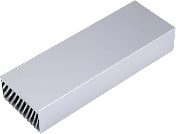 Large Aluminum Heat Sink 2.71"x2.71"x1.41"/ 69x69x36mm Heatsink High Power Cooling Plate 27 Fin Radiator GPU Cooler IC Module PC Computer Led PCB Charger Electronics Amplifier