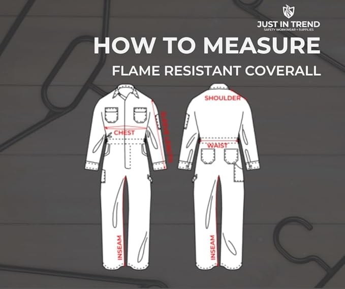 Flame Resistant FR Coverall - 88% C / 12% Nylon - 7oz