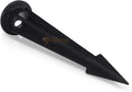 8.30 in. Tall Aluminum Ground Stake Mount with 1/2 in. NPT Thread Female Outlet for Outdoor Landscape Lighting Fixtures – Easy Install – Flood Light Accessories – Bronze