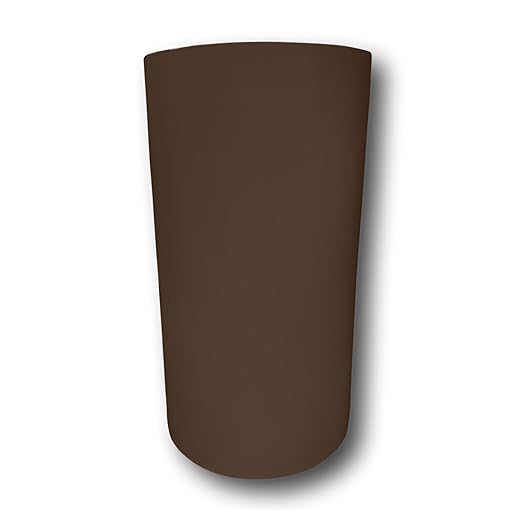 Eagle 1 Aluminum/Vinyl Siding Coil (Multiple Sizes) Each Roll Includes Free 1.25" Matching Stainless Steel Trim Nails - Fascia Cover- Aluminum Flashing Roll (8" x 50 FT, Royal Brown)