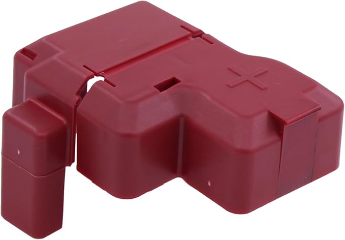 MOTOKU Battery Terminal Cover Red for Nissan Altima 2007-2018, Maxima 2009-2021, Murano 2008-2019, Pathfinder 2013-2020, Quest 2011-2017 Infiniti QX60 2014-2020