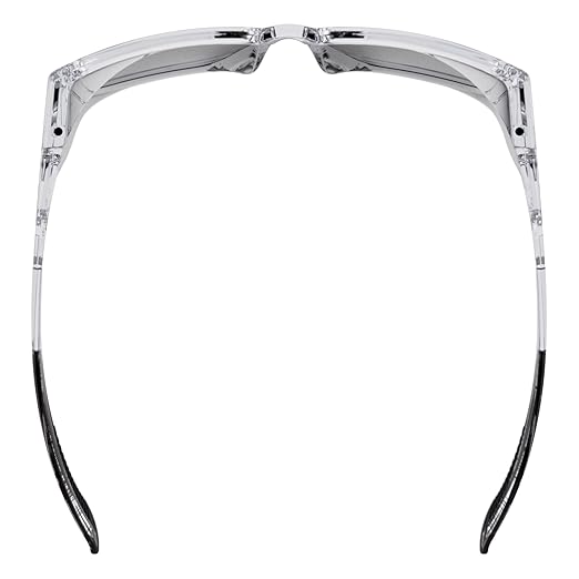 Ergodyne Skullerz SIXTEN Safety Glasses with Side Shields, Anti Fog + Anti Scratch, ANSI z87.1 with Protective Microfiber Eyewear Cleaning & Storage Bag