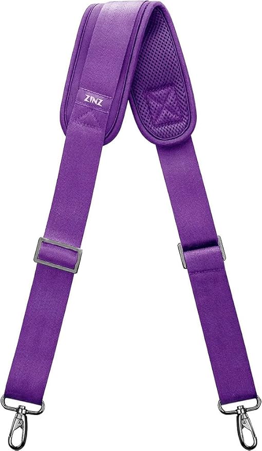 ZINZ Bag Shoulder Strap, Padded Adjustable Shoulder Strap Replacement