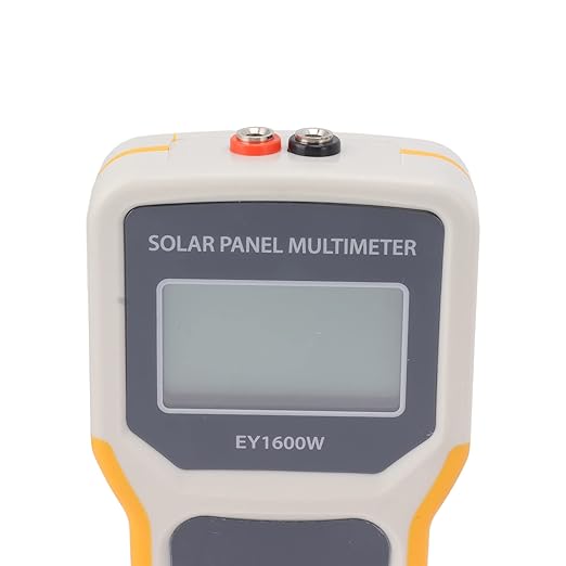 Solar Panel Tester, EY1600W Photovoltaic Multimeter with Backlight, MPPT Open Circuit Voltage Tool for Solar PV Testing for Car Boat