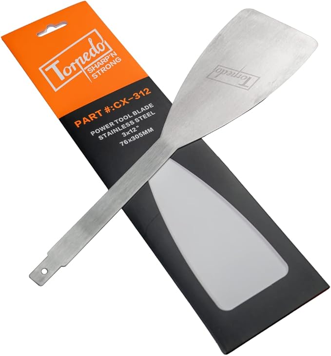 TORPEDO Windshield Express removal Blade Autoglass Tool, Autoglass Removal blade (3 x 12 inch)