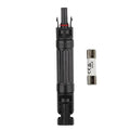 XYRIS Solar Panel Fuse Holder 30A IP67 Waterproof - with UL94-V0 Fireproof Housing & Surge Protection, Universal Fit for 2.5-6mm² Solar Cables (1 Pcs)