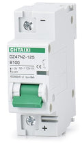12V-110V DC Miniature Circuit Breaker, 100 Amp 1 Pole Battery Breaker Protector for Solar PV System and RV, Thermal Magnetic Trip, DIN Rail Mount, High Current DC Disconnect Switch MCB 1P B100