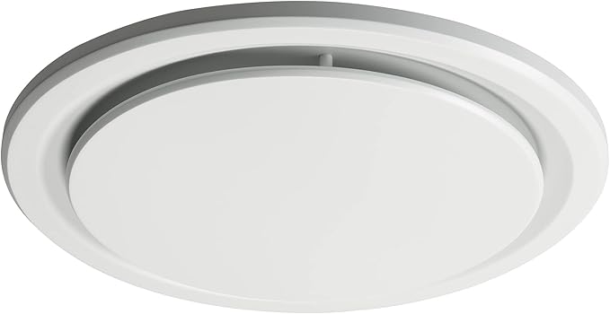 Homewerks 7140-50-G3 Bathroom Fan Ceiling Mount Exhaust Ventilation, Ultra Quiet 1.0 Sones, 50 CFM, White