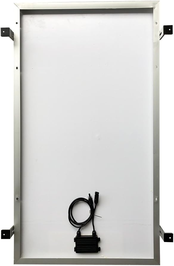 Solar Panel Mounting L Bracket 4 Units for RV Boat Off Grid Roof, Support 10w/20w/50w/80w/100W Solar Panel