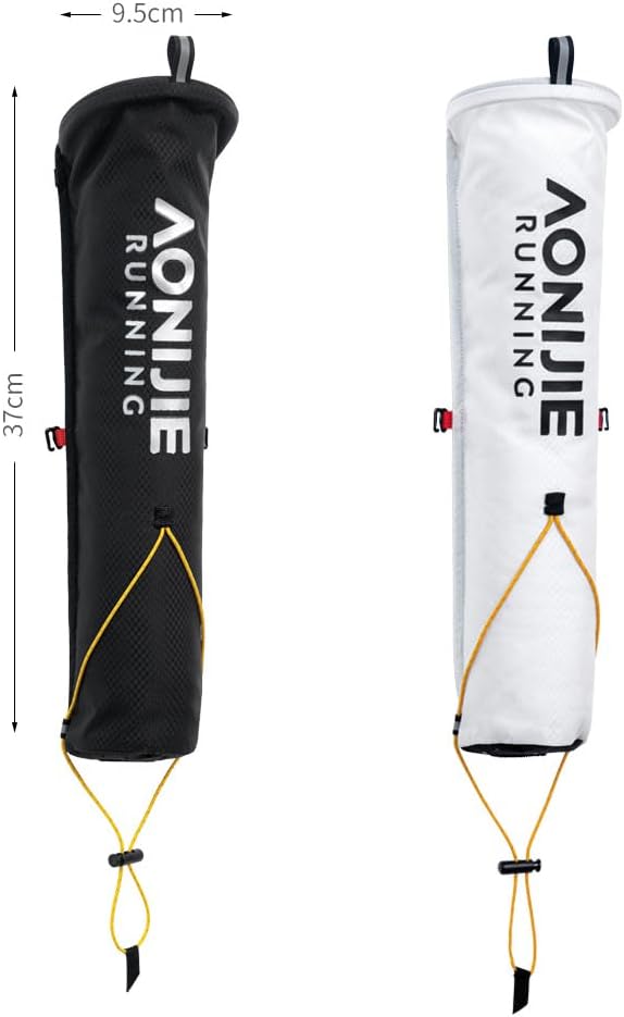AONIJIE Trekking Poles -2 Ultralight Collapsible Carbon Fiber Hiking Poles with Anti-Shock and Quick Lock System, Folding Walking Sticks for Hiking, Camping