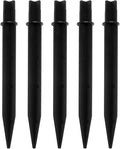 5 Pcs Landscape Lighting Stakes Black Ground Spike Replacement for Solar Pathway Lights Outdoor Garden Lamp Support Stand for Yard Decoration Lawn Lighting Accessories Easy Assembly