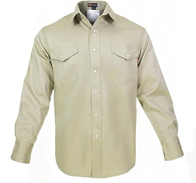 FR Welding Shirt – Flame Resistant, Fire Retardant, 100% Cotton, 7oz Lightweight
