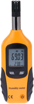 Lancoon Handheld Digital Temperature Humidity Meter, Professional Thermometer Hygrometer with Wet Bulb Dew Point Temperature HVAC Tool for Ambient Air Indoor Outdoor