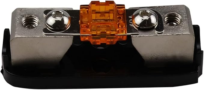 ZOOKOTO 2 Pcs 40A MINI AFS Inline Fuse holder 4/8 Gauge IN 4/8 Gauge OUT Fuse block 40A for Car Audio