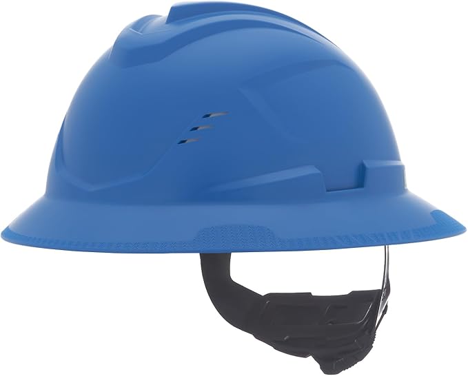MSA V-Gard C1 Full Brim Hard Hat with ReflectIR Cooling Thermal Barrier and Fas-Trac III Suspension - Uses Highly Innovative Cooling Features to Help Alleviate Heat Stress