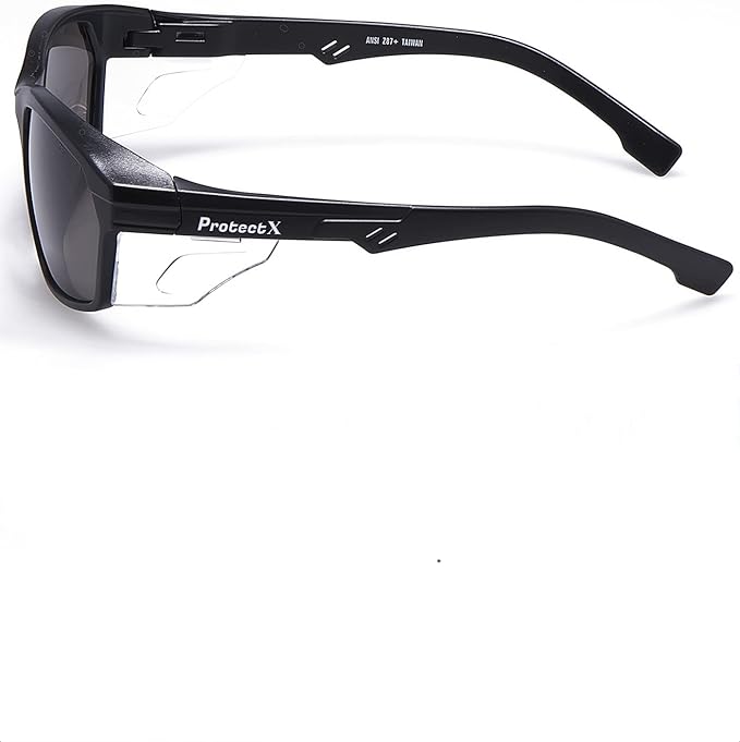 ProtectX Classic Safety Glasses, Anti-Fog Scratch Resistant Lenses, Protective Eyewear for Work, Indoor/Outdoor, ANSI Z87.1