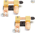 2PCS Top Post Negative Battery Disconnect Switch 12V / 24V 250/750 Amps Knife Blade Isolator Power Cutoff Switch for Marine Car Boat RV ATV