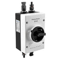 Heschen Photovoltaic DC Isolator Solar Switch, GF40, 32A 1200VDC, 4P, IP66 Solar Combiner Box, for Off/On Grid Solar Systems, Solar Panel Solar Power System RV