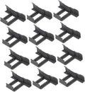 TOYANDONA 12pcs Solar Panel Drainage Clips Photovoltaic Frame Cleaning and Mud Removal Clamps Design for Efficient Water Management and Easy Maintenance