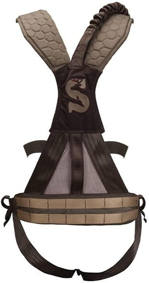 Summit Treestands Men's Pro Safety Harness, Medium, Black (SU83081)