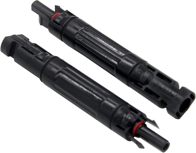 2Pcs 30A Solar Inline Fuse Holder,Solar Panel PV Connector with Built in 30A Fuse, Waterproof Solar Fuse Connector, Solar Surge Protection Device