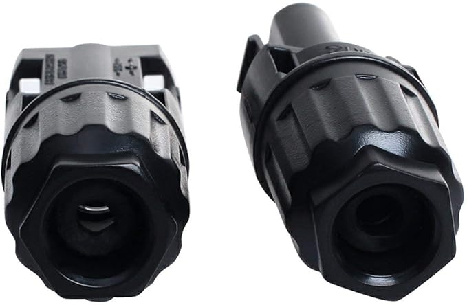 Sunway Solar Panel Cable Connectors 8pairs for Connecting Solar Connector Adapters with Assembly Tool Spanners for Connecting Solar Panels Extension Cable, 10 awg PV Wire,Solar Controller Regulator