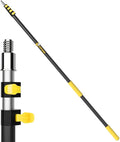4.8-30ft Heavy-Duty Extension Pole - Maximum 36ft Reach for Large Commercial Buildings - Premium Aluminum Construction - Professional Grade Multi-Purpose Tool