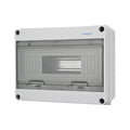 MOLLOM 12 Way Circuit Breaker MCB Distribution Protection Box with DIN Rail, IP65 Waterproof,for Indoor and Outdoor