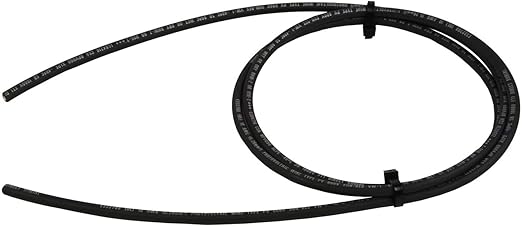 TEMCo 10 AWG Solar PV Wire, 10 ft Black, Bare Copper, Made in USA