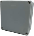 Co. 6" x 6" x 3" Weather & Dust Proof PS Plastic Junction Conduit Box Enclosure (5.5"x5.5"x3" Interior Dimension) 1 Pack