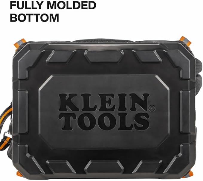 Klein Tools 62804 Tool Runner Tool Bag Organizer for Electricians, HVAC, Plumbers, Technicians, 39 Pockets, Opens Both Sides