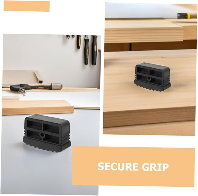PRETYZOOM 2pcs Non Slip Rubber Caps for Ladder Legs Skid Cushion Covers for Stability Noise Reduction and Strong Traction Accessories