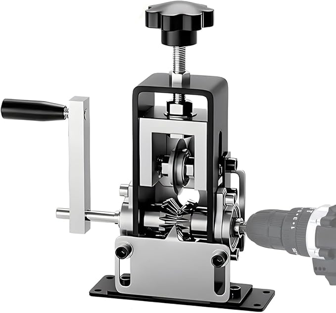 Automatic Copper Wire Stripper Machine, Pelador de Cable Electrico, Drill Powered, Wire Stripper Machine, Maquina Peladora de Cable - Efficiently Strip Cables from 1-25mm with Ease