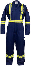 Flame Resistant FR High Visibility Hi Vis Coverall
