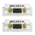 BOJACK 0/2/4 Gauge ANL Fuse Holder and 50 Amp Fuses for 0-4 Gauge Automotive Fuse Block (Pack of 2)