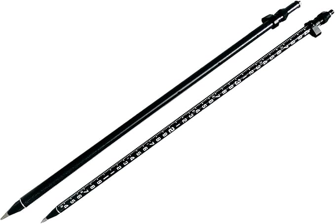 Carbon Fiber GPS Rover Pole, GPS Poles with Snap-Lock for Land Surveying & Engineering GPS/GNSS Accessory and Instruments (GLS26B)