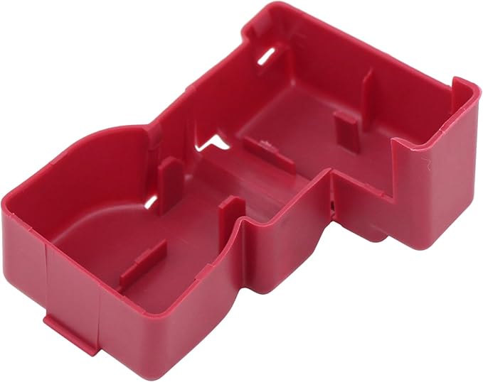 MOTOKU Positive Battery Terminal Cover Red for Nissan Altima 2002-2006, Cube 2009-2014, Juke 2011-2017, Maxima 2004-2008, Rogue 2011-2015, Sentra 2013-2019, Versa 2007-2019, Versa Note 2014-2019