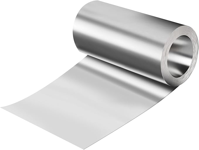 succulentlovers 6'' x 33' Aluminum Flashing Roll - Roof Flashing, 0.2mm Thickness Aluminum Roof Panels, Metal Roof Flashing for Sealing Windows Doors, Shed Weatherproofing Areas