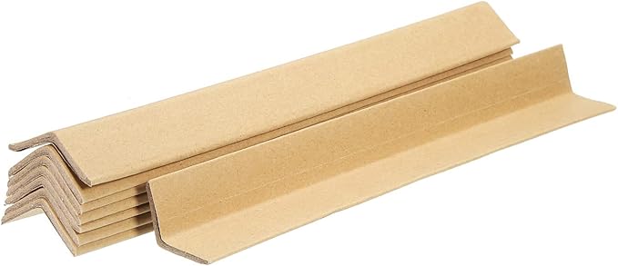 PATIKIL Adjustable Cardboard Corner Protector Package Frame Protectors L Shaped 300x30mm Thick 3mm for Art, Packing, Shipping, Pack of 50