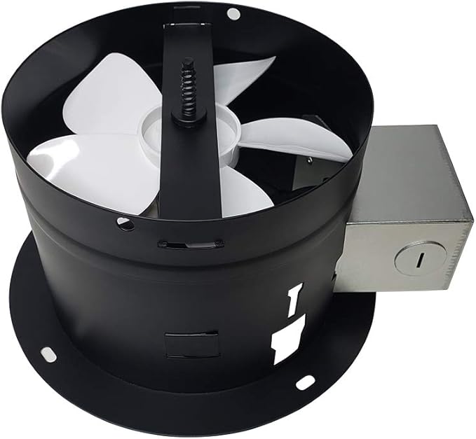BV Ventilation Exhaust Fan for Home 90 CFM - Wall Fan 4.0 Sones Quiet & Efficient Room-to-Room Airflow, up to 85 sq ft | 6" Diameter | Customizable Vent Fan - Removes Heat, Odors, Smoke & Humidity