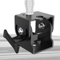 Folding Antenna Mount - Roof Rack Mounting Bracket Kit, Fits Crossbars and Platforms, Folding Aerial Bracket for Antennas, Flags and Small LED Light - Channel Mount
