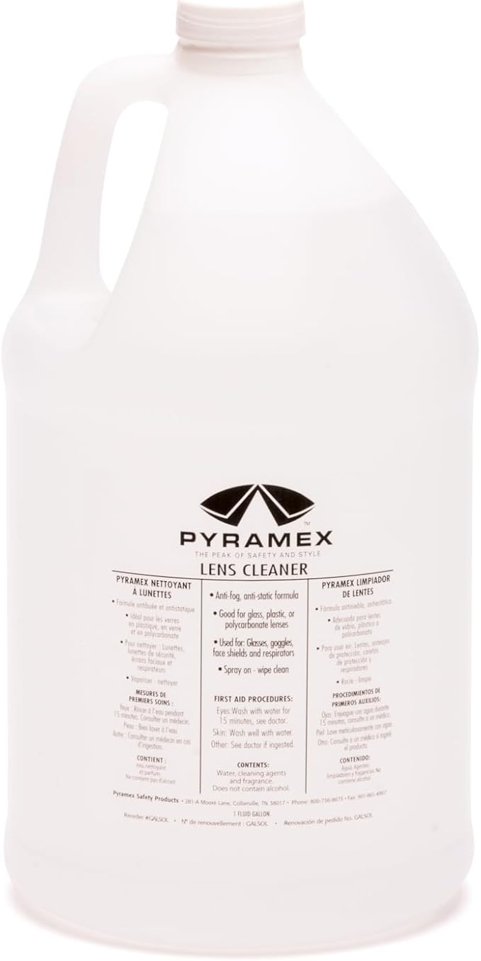 Pyramex Gallon Of Lens Cleaning Solution