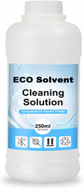 Eco Solvent Ink Cleaning Solution Printhead Cleaner Cleaning Fluid Cleaning Liquid Use for Roland Mutoh Mimaki DX XP600 for Roland eco Ink Cleaning 250ML