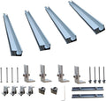 Solar Panel Roof Mounts Bracket Kit for Sloped Pitched Tin Roof