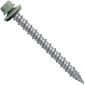 Metal ROOFING SCREWS: (250) 10 x 2" Patina Green Hex Head Sheet Metal Roof Screw. Self starting metal to wood siding screws. EPDM washer. Colored head