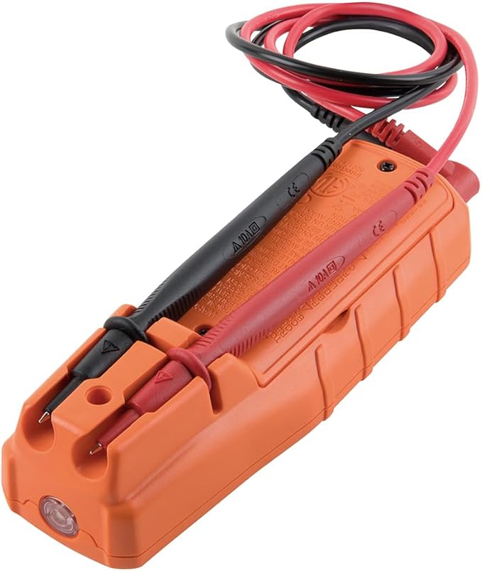 Klein Tools ET250 Voltage Meter, AC/DC Tester, Digital Multimeter, Low Voltage Tester with Batteries