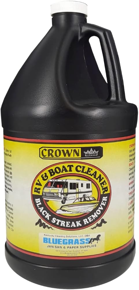 Crown RV and Boat Cleaner | 128 fl. oz. / 1 Gallon Bottles | 15 Second Cleaner