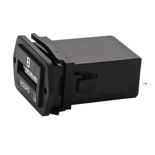 DC 6-80V Mechanical Hour Meter - AIMILAR Hourmeter for Diesel Engine Generator Boat Motorcross Motor Truck Tractor